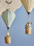 Wiszący balon Pomp - Green / Bloomingville Mini