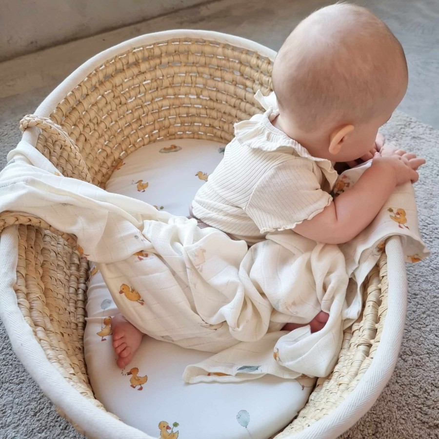Pieluszki bambusowe 2 szt. LUCKY DUCKY / Layette