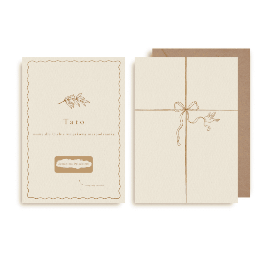 Kartka zdrapka – Zostaniesz Dziadkiem / Mommy Planner