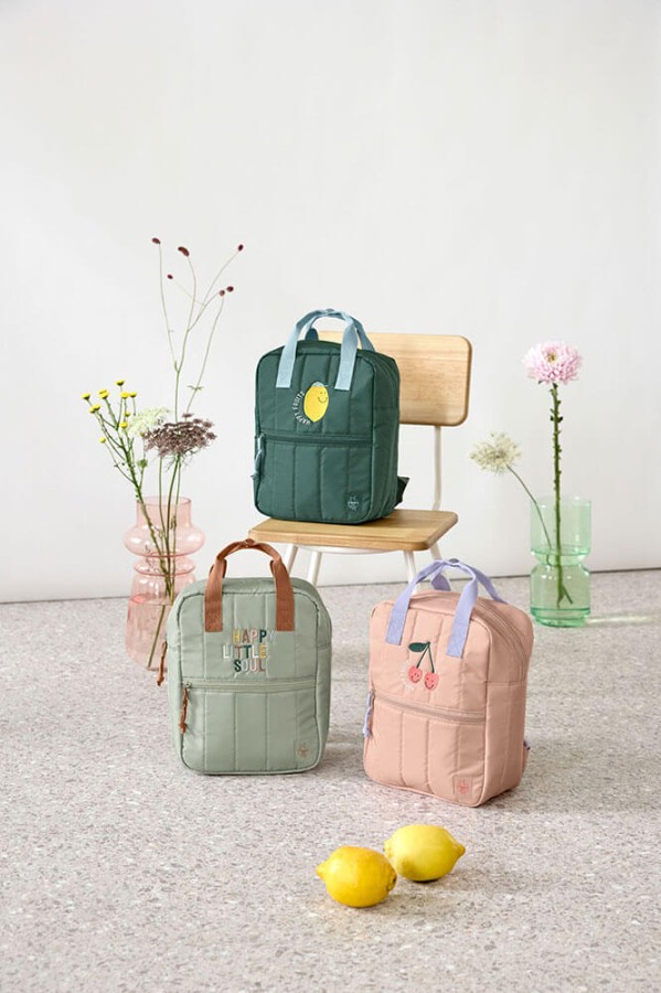 Plecak mini kwadratowy Little Gang Cherry peach / Lassig