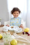 Zestaw śliniaków wodoodpornych 2szt. 6m+ Happy Fruits Lemon / Lassig