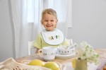 Zestaw śliniaków bawełnianych 5szt. 3m+ Happy Fruits Lemon / Lassig