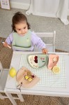 Zestaw silikonowych naczyń 3 el. Happy Fruit Cherry / Lassig