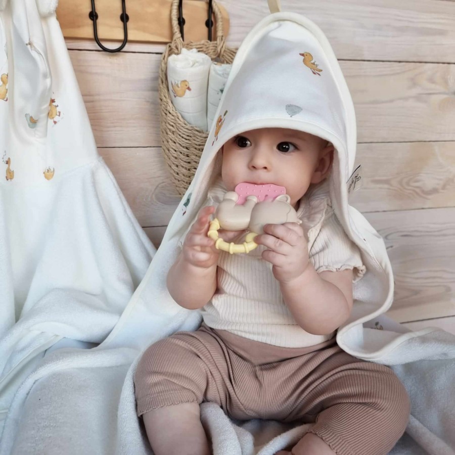 Ręcznik niemowlęcy LUCKY DUCKY / Layette