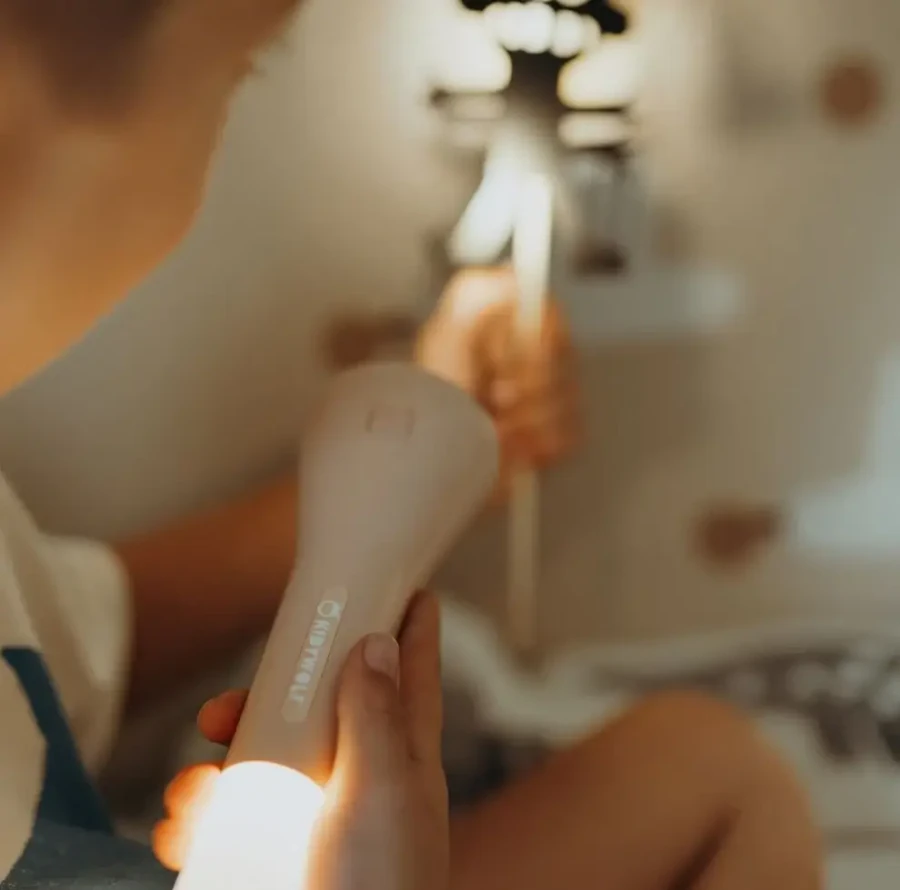 Latarka KIDYFLASHLIGHT - różowa / Kidywolf