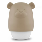 Lampka nocna dla dzieci do kontaktu BENNY Taupe / Zazu