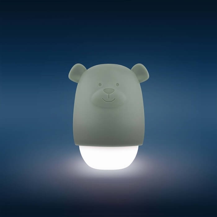 Lampka nocna dla dzieci do kontaktu BENNY Sage / Zazu