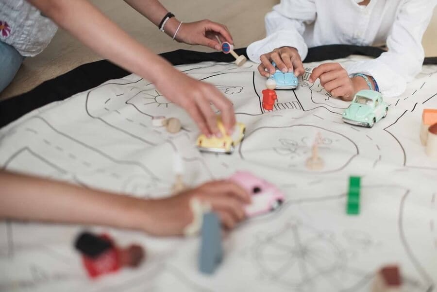 Worek na zabawki i mata do zabawy 2w1 - Playville / Play&Go