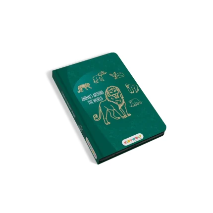 Tablet graficzny z szablonami do rysowania KIDYDRAW-MINI - zwierzęta dookoła świata / Kidywolf
