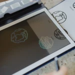 Podświetlany tablet do rysowania KIDYDRAW-MINI - galaktyka / Kidywolf