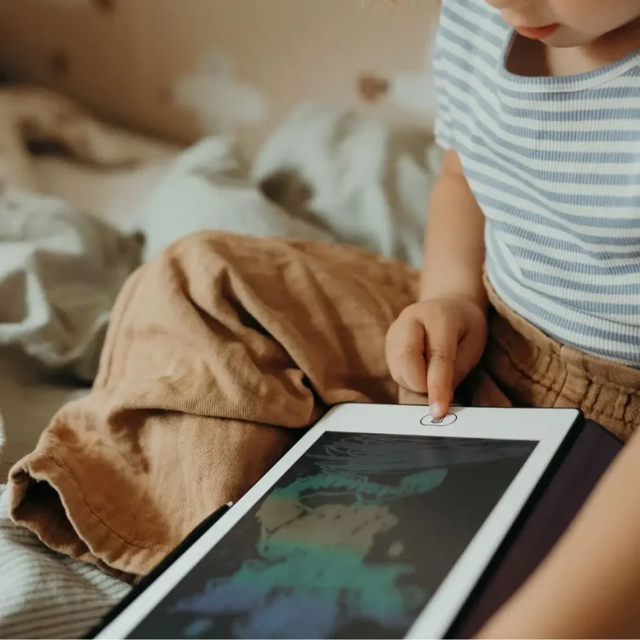 Podświetlany tablet do rysowania KIDYDRAW-MINI - galaktyka / Kidywolf