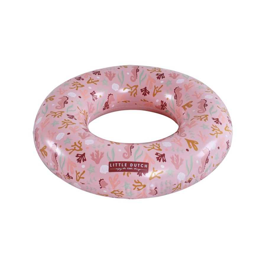 Koło do pływania Pink Ocean Dreams 50 cm / Little Dutch