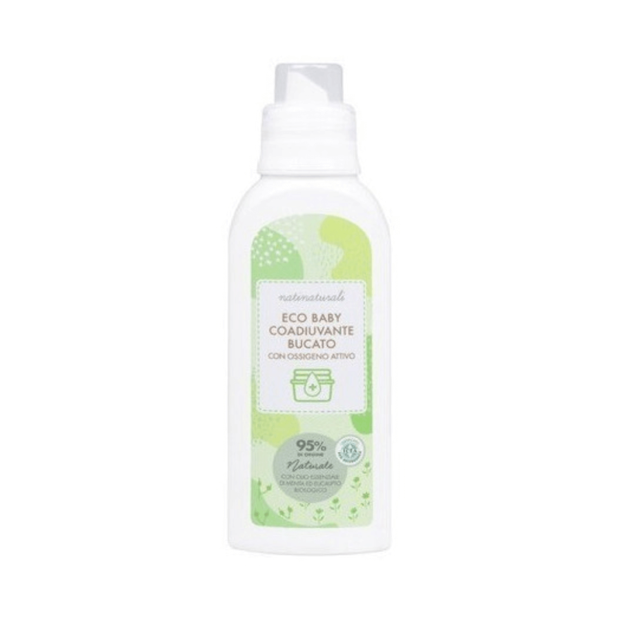 Ekologiczny Odplamiacz do ubranek dziecięcych z aktywnym tlenem, 500 ml / Natinaturali