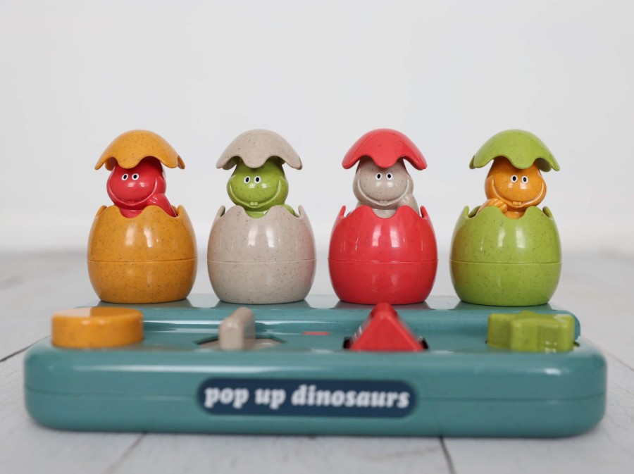 Konsola Pop Up Dinozaury 12m+ / TOLO Bio