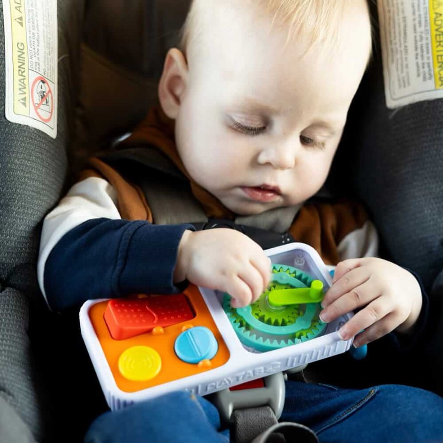 PlayTab Go - Sensoryczne Kwadraty z zawieszką / Fat Brain Toys