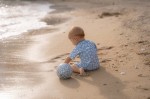 Swimsuit z krótkim rękawem Sea Life Ocean Blue / Little Dutch