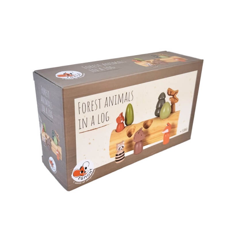Drewniany sorter Zwierzątka Leśne / Egmont Toys