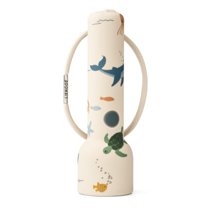 Latarka Gry - sea creature, sandy / Liewood