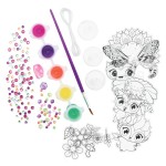 Witraż na okno – zestaw do malowania z szablonami dla dzieci 3szt. 7+ / Nebulous Stars