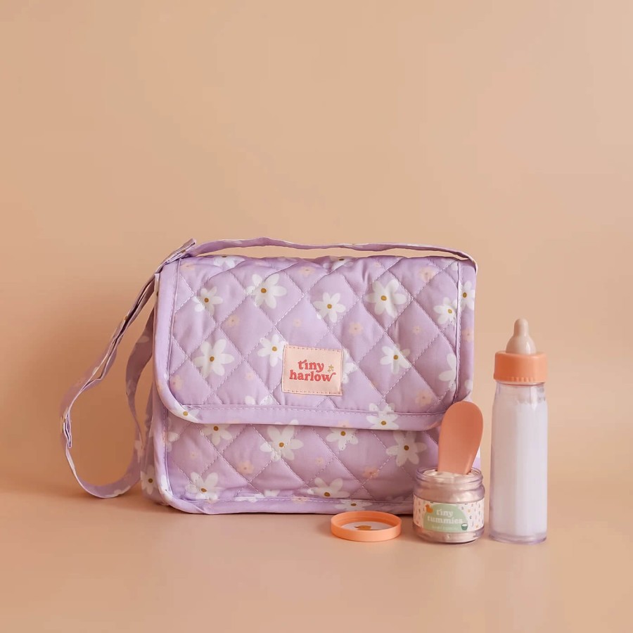 Torba z akcesoriami dla lalek Lilac Daisy / Tiny Harlow