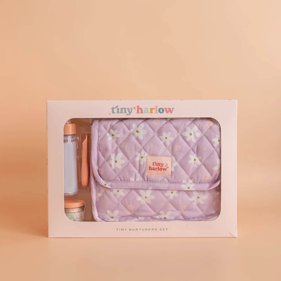 Torba z akcesoriami dla lalek Lilac Daisy / Tiny Harlow