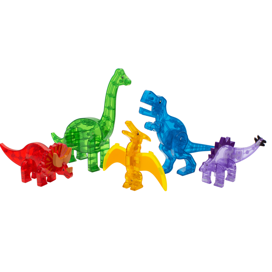 Zestaw Dino 5 el. / Magna-Tiles