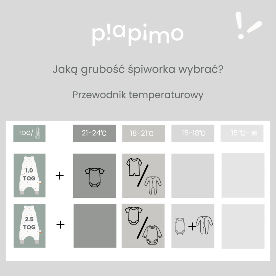 Śpiworek z nogawkami 1.0 TOG - różowy / piapimo
