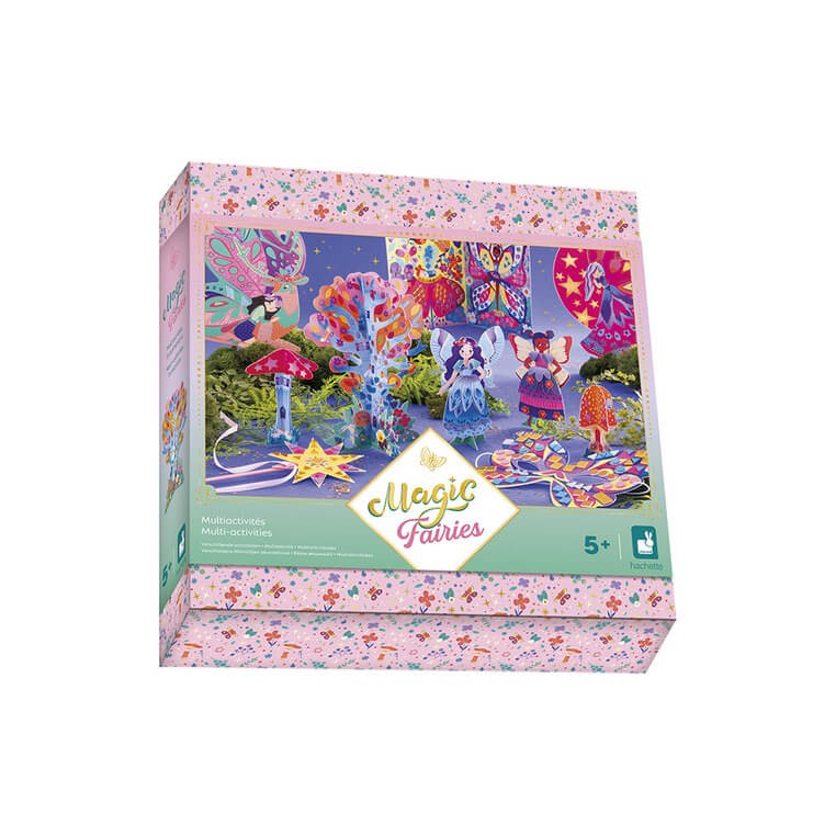 Multizestaw kreatywny 11 dekoracji Wróżki Magic Fairies 5+ / Janod