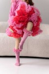 Spódnica Pettiskirt Dwustronna - serca / Manufaktura Falbanek