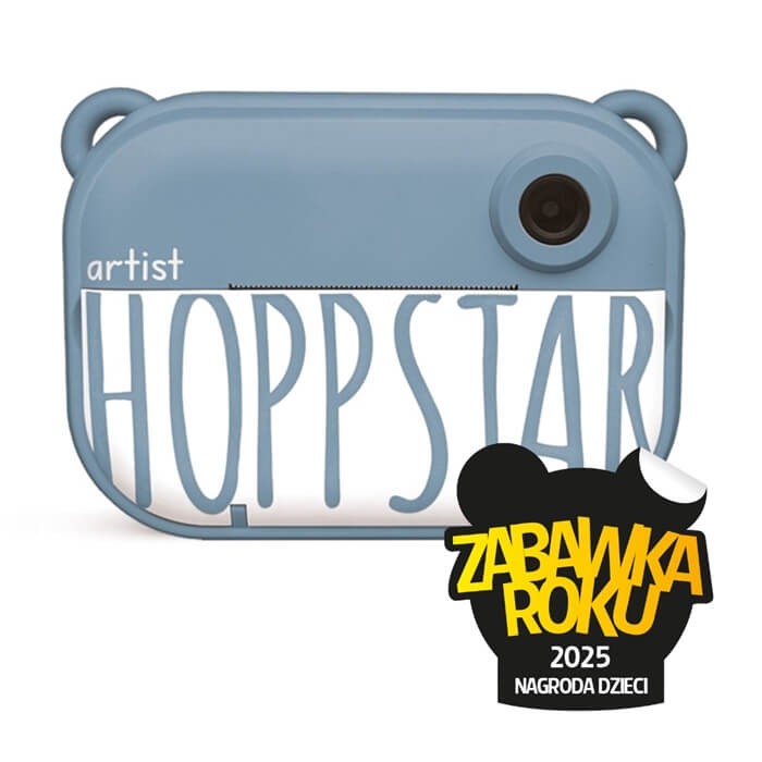Aparat fotograficzny dla dzieci z drukarką Artist - Denim / Hoppstar