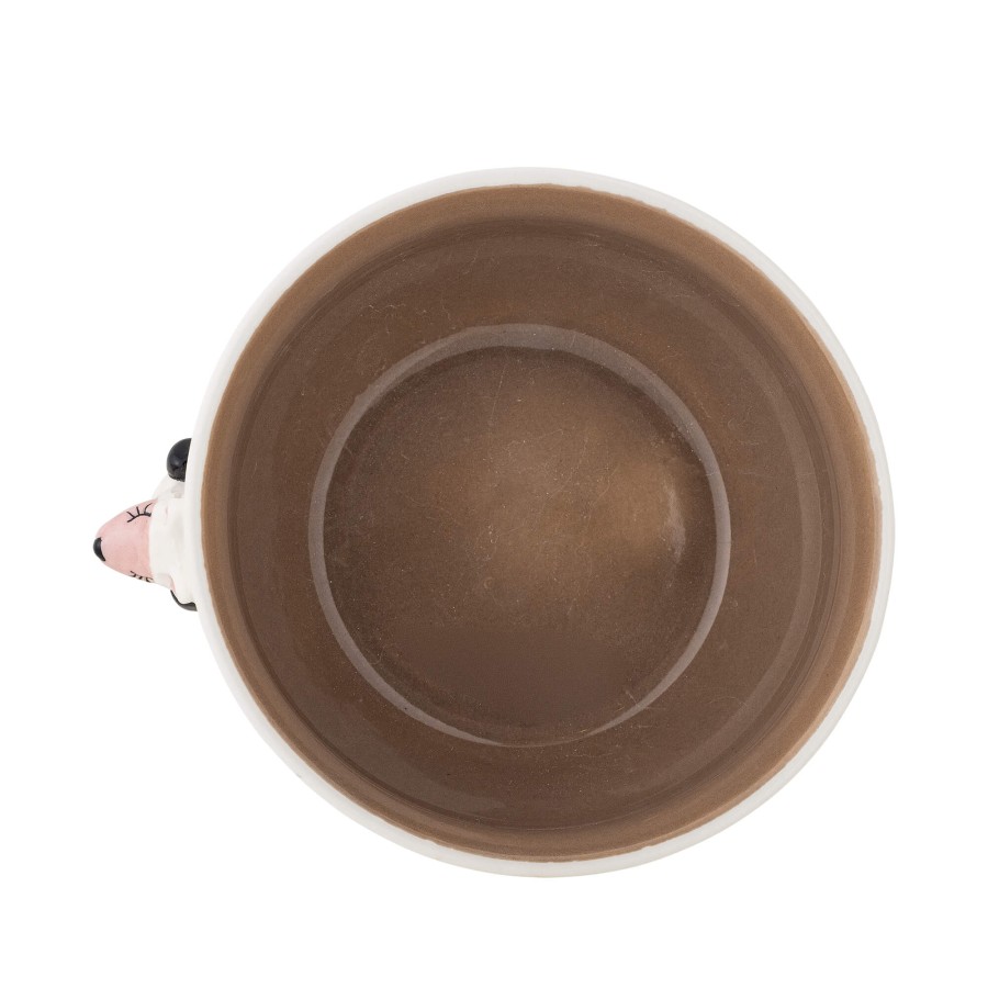 Miseczka dziecięca z kamionki - Dolly, Brown / Bloomingville Mini
