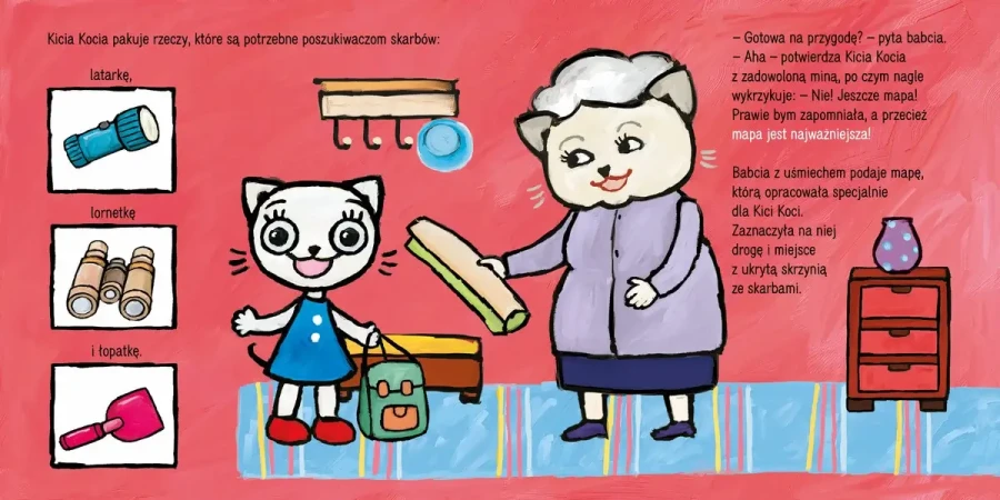 Kicia Kocia. Wyprawa po skarb / Wydawnictwo Media Rodzina
