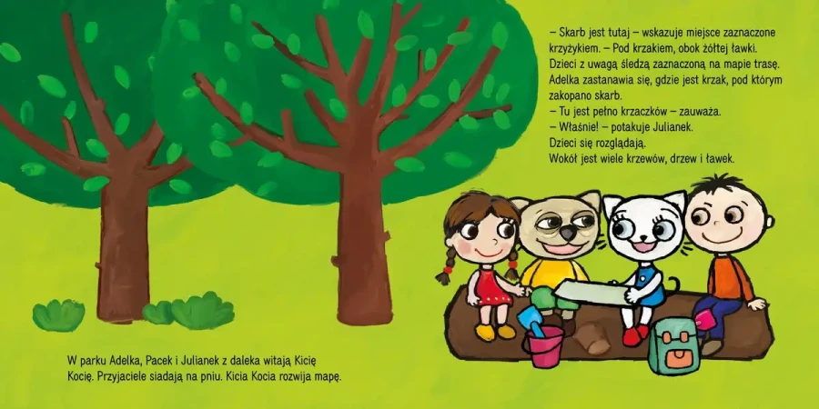 Kicia Kocia. Wyprawa po skarb / Wydawnictwo Media Rodzina