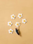 Wieszaki flower white, 3 szt. / Kid's Concept