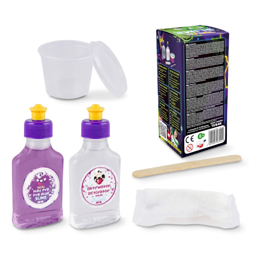 Zestaw DIY Slime - świecący w ciemności / Tuban