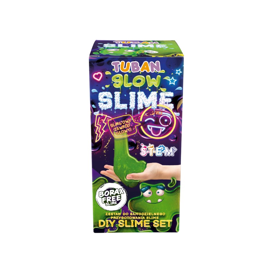 Zestaw DIY Slime - świecący w ciemności / Tuban