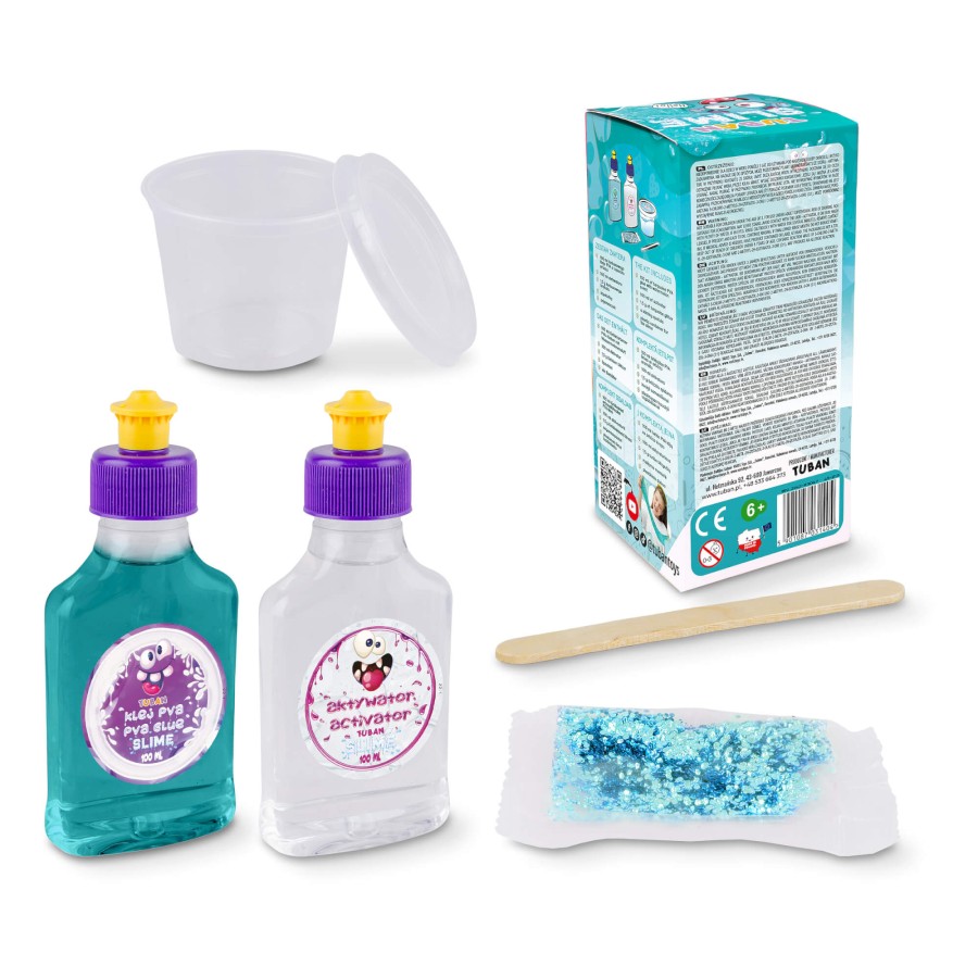 Zestaw DIY Slime - arbuz / Tuban