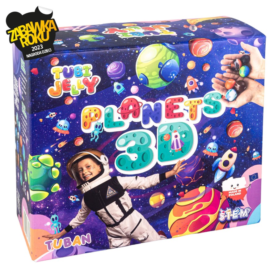 Zestaw Tubi Jelly - planety / Tuban