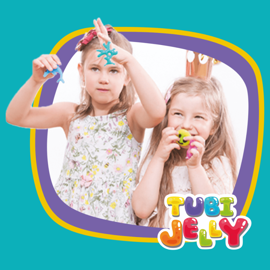 Zestaw Tubi Jelly 3 kolory - syrenka / Tuban