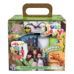 Zestaw Tubi Jelly 6 kolorów + małe akwarium - dinozaury / Tuban