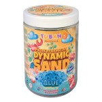 Piasek Dynamiczny - niebieski, 1 kg / Tuban