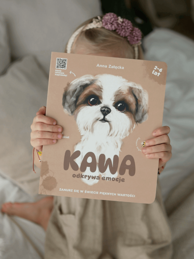 Książka "Kawa odkrywa emocje" / Neverending store Anna Załęcka