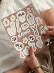 Zestaw 25 naklejek "Kraina" / Neverending store Anna Załęcka