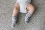 Skarpetki niemowlęce Stay-on-Socks, Grey / KipKep