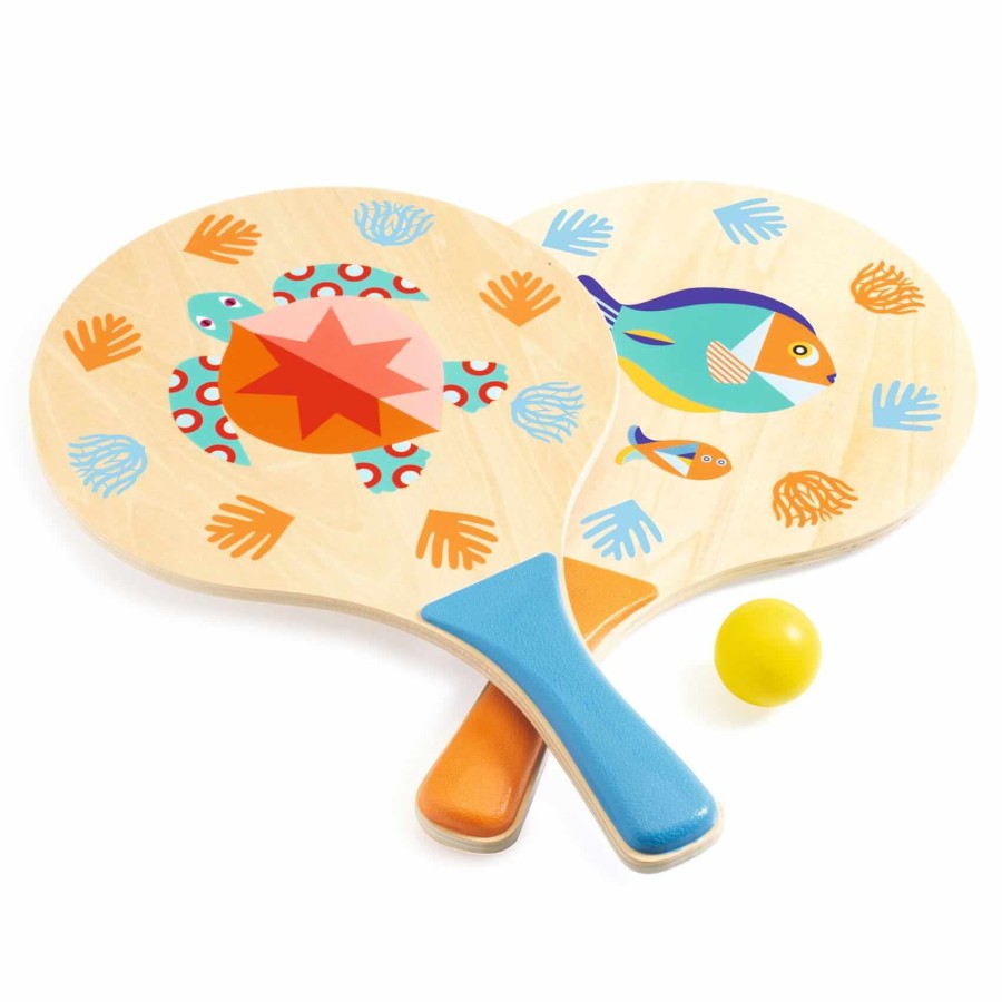 Drewniane paletki do gry OCEAN / Djeco