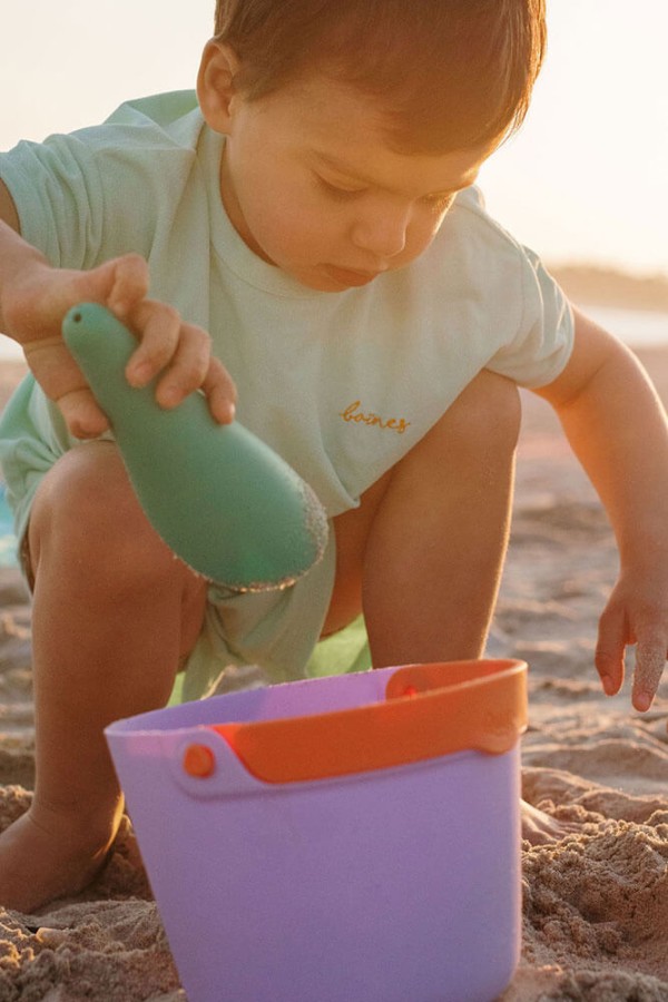 Wiaderko z sitkiem Bucki Lavender + peach / QUUT