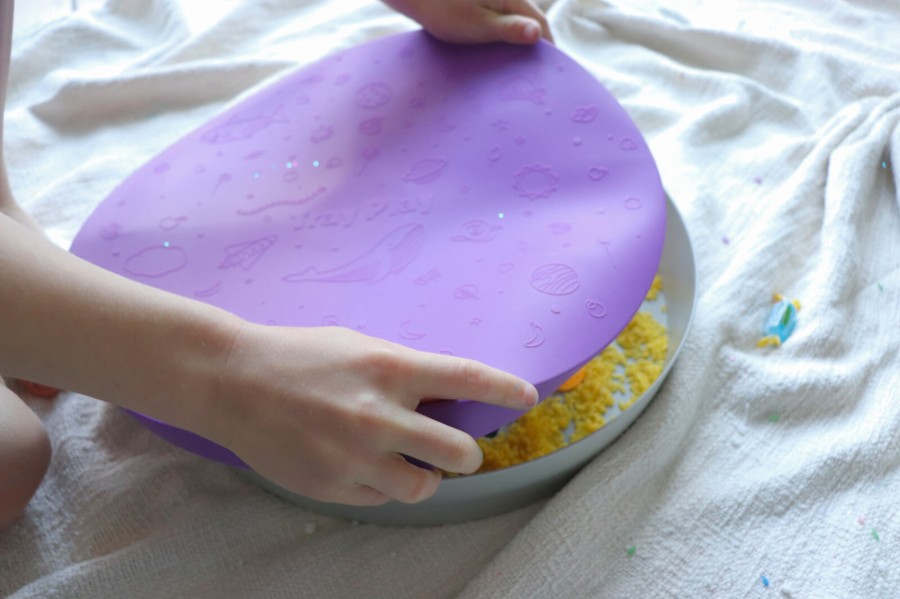 Tacka sensoryczna Play Tray 2w1 - Lilac / Jellystone