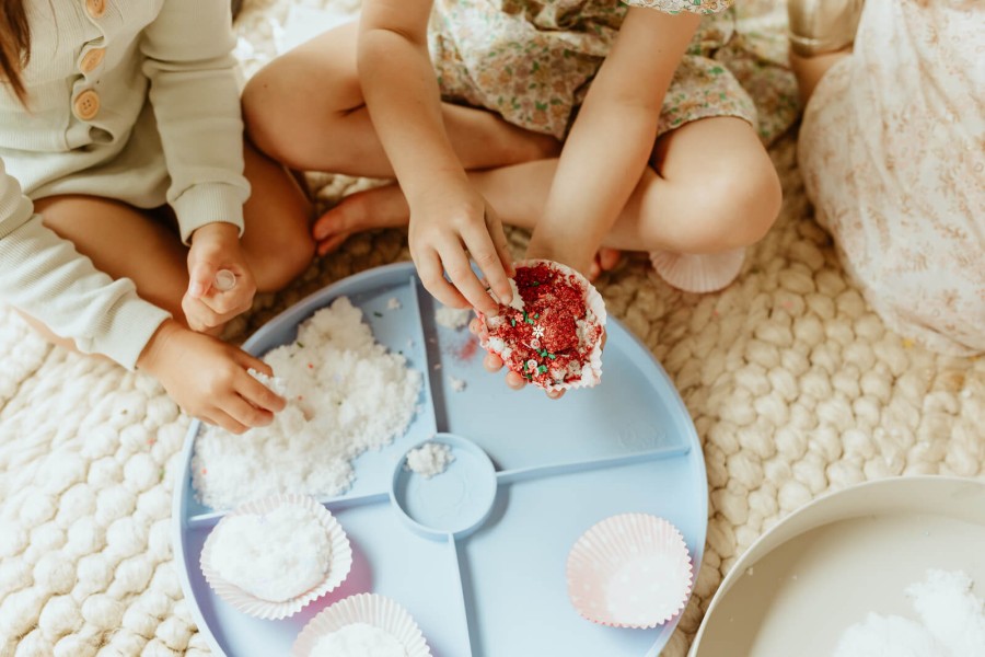 Tacka sensoryczna Play Tray 2w1 - Soft Blue / Jellystone