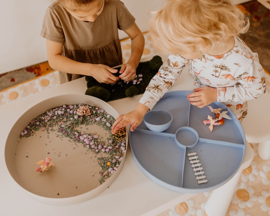 Tacka sensoryczna Play Tray 2w1 - Soft Blue / Jellystone