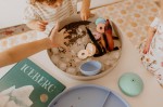 Tacka sensoryczna Play Tray 2w1 - Soft Blue / Jellystone